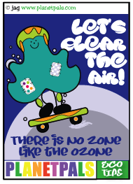 Clean Air Cartoon Ozone Cartoon