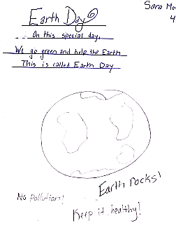 earthday haiku haiga 