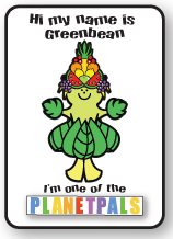 HI Im Greenbean I help you stay healthy!