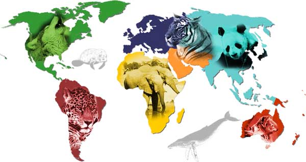 endangered species map