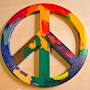 Peace-sign-melted-crayons