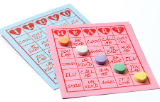 candy hearts bingo game valentines craft