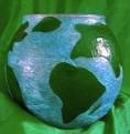earth day vase