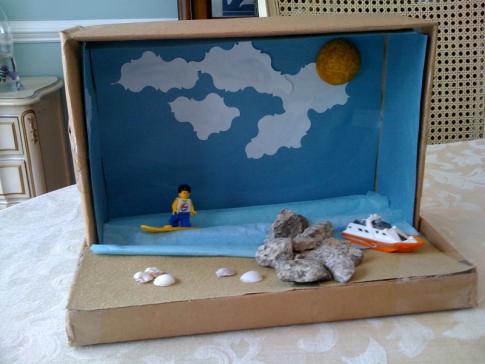 Planetpals Craft Page: make a shoe box diorama recycle project with the  kids of their favorite place on earth! Teach them to love their world and  care for it.