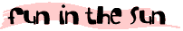 fun in the sun logo