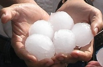giant hailstorms