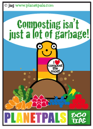 Let Squirmey Wormey teach you about composting